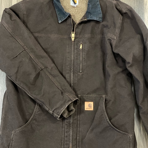SOLD! Carhartt Sandstone Ridge Sherpa Lined Coat - Picture 8 of 8